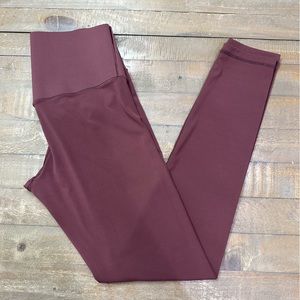 Offline By Aerie Real Me XTRA Hold Up! Legging 7/8 length - size medium maroon